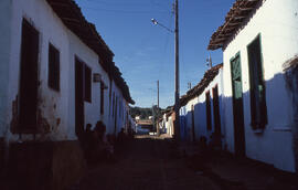 Casas populares Rua São Pedro (atual Domingos Batista)