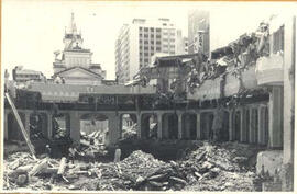 Demolição do Teatro Municipal