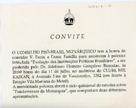 [Convite]