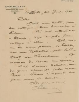 [Carta de aviso de envio]