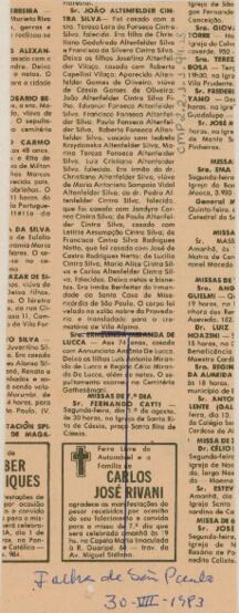 [Nota de falecimento]
