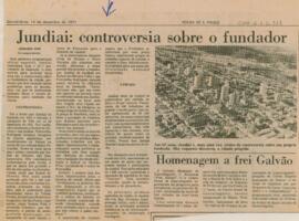 Jundiai: controversia sobre o fundador