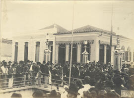 Inauguração do saneamento