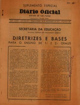 Diretrizes e Bases para o Ensino de 1º e 2º graus