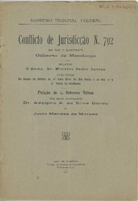 Conflito de Jurisdição n. 792