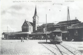 Estação da E. F. Paulista e Mogyana