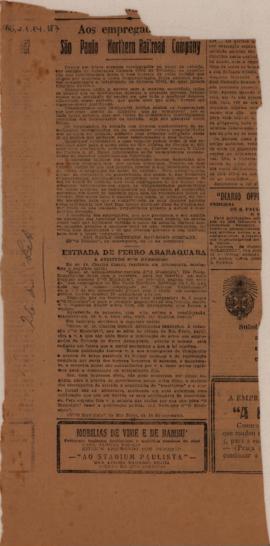 Aos empregados da São Paulo Northern Railroad Company