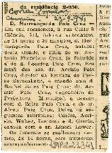 [Obituário de Hermengarda Pais Cruz]