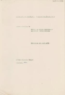 Apontamentos genealógicos
