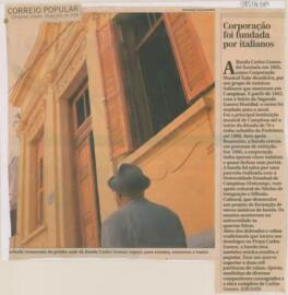 Corporação foi fundada por italianos