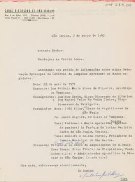 [Carta de esclarecimento]