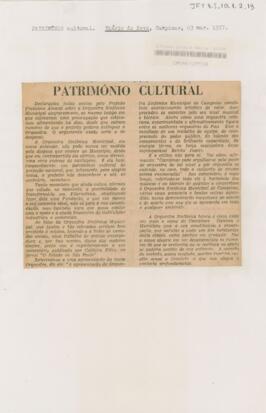 Patrimônio Cultural