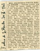 [Obituário de Francisco Salles Malta Junior]