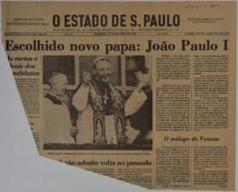 Escolhido novo papa: João Paulo I