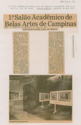 1º Salão Acadêmico de Belas Artes de Campinas