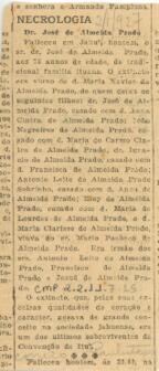 [Nota de falecimento]