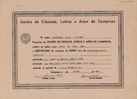 Certificado