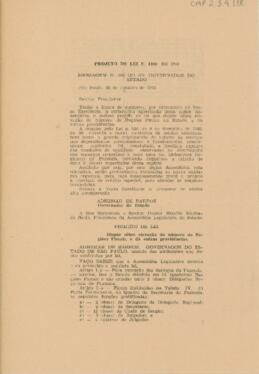 [Projeto de Lei]