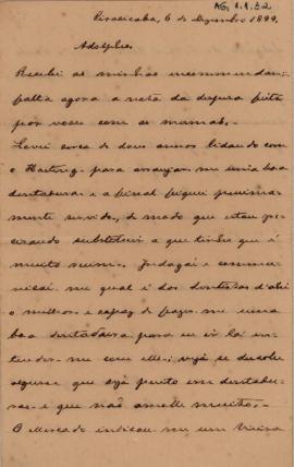 [Carta de pedido de opinião]