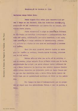 [Carta de pedido de recomendação]