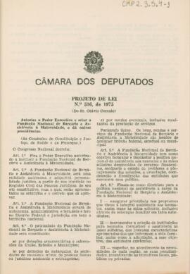 Projeto de lei N.º 516, de 1975