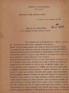 [Carta de apresentação de caso]