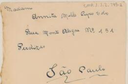[Carta pessoal]