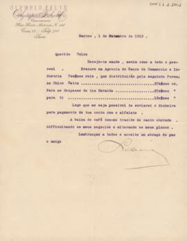 [Carta pessoal]