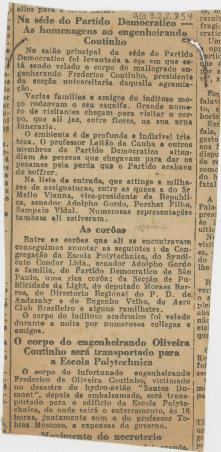 Na sede do Partido Democrático