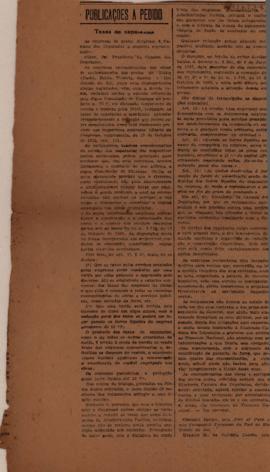 Taxas de capatazias