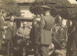 Visita do Snr. Getúlio Vargas a Campinas.