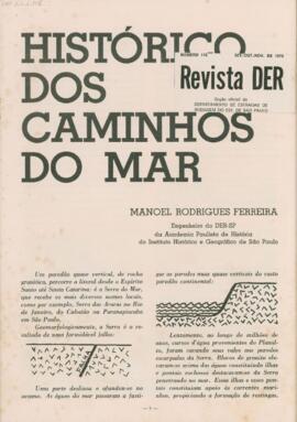 Histórico dos caminhos do mar
