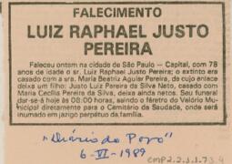 Falecimento