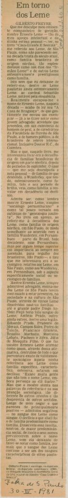 Em torno dos Leme