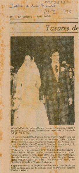 [Nota de casamento]