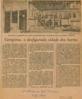 Campinas, a desfigurada cidade dos barões