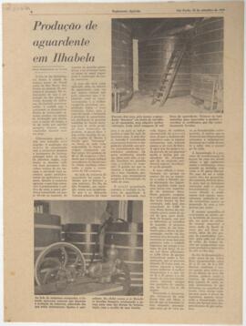Produção de aguardente em Ilhabela