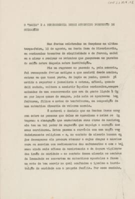 O "Bahia" e a benemerência desse autêntico português de Guimarães