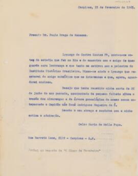 [Carta pessoal]