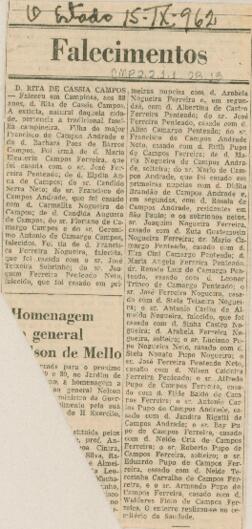 [Nota de falecimento]