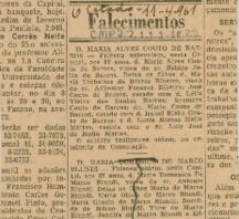 [Nota de falecimento]