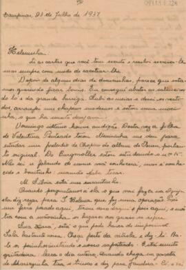 [Carta pessoal]