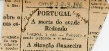 Portugual - A morte do conde Redondo