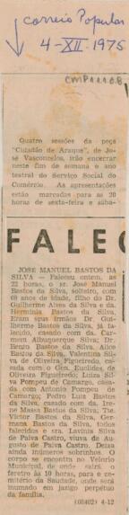 José Manuel Bastos da Silva