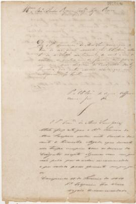 [Carta de pedido de esclarecimento]