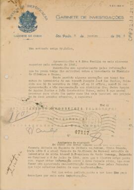 [Carta de encaminhamento]
