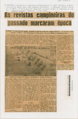 As revistas campineiras do passado marcaram época