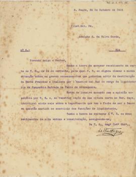 [Carta de esclarecimentos]