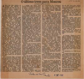 O último trem para Moscou