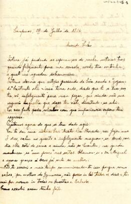 [Carta pessoal]